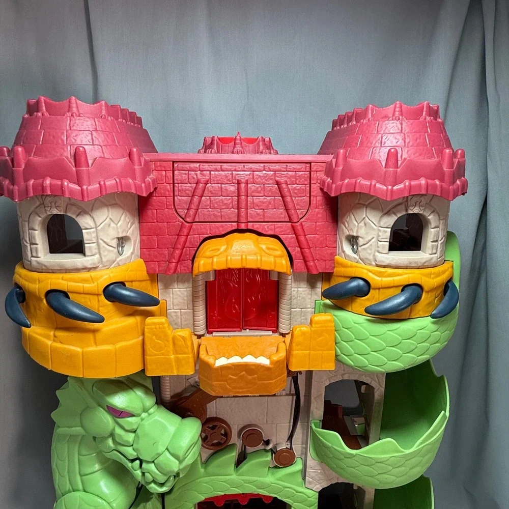 Fisher-Price Imaginext Dragon World Fortress P3787 Discontinued 2009 Works